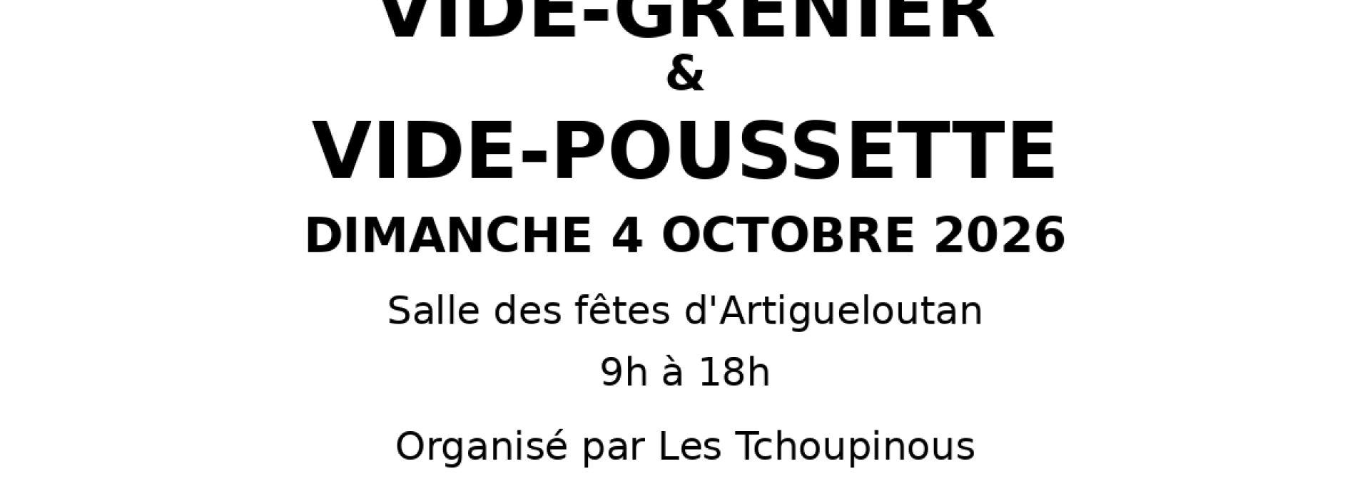 vide-grenier