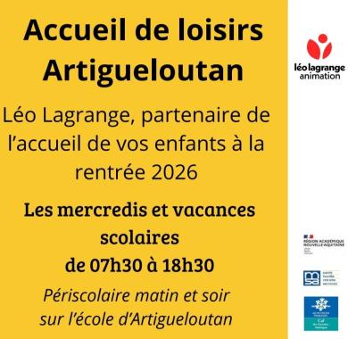 Nouveau prestataire Centre de Loisirs Nouveau prestataire Centre de Loisirs