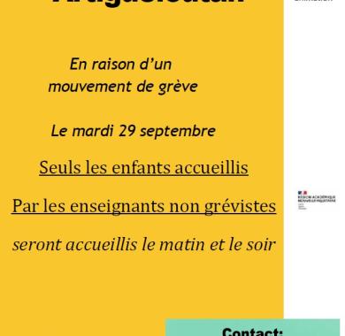 Greve 29 Septembre - Garderie Greve 29 Septembre - Garderie