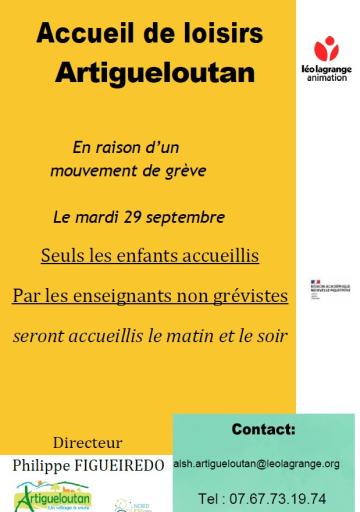 Greve 29 Septembre - Garderie Greve 29 Septembre - Garderie